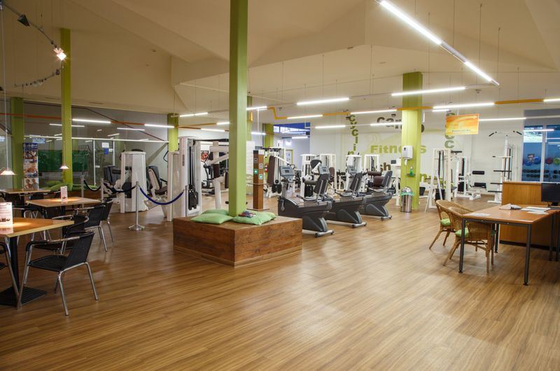 Der Trainingsbereich im Sport- und Fitnesspark Miesbach
