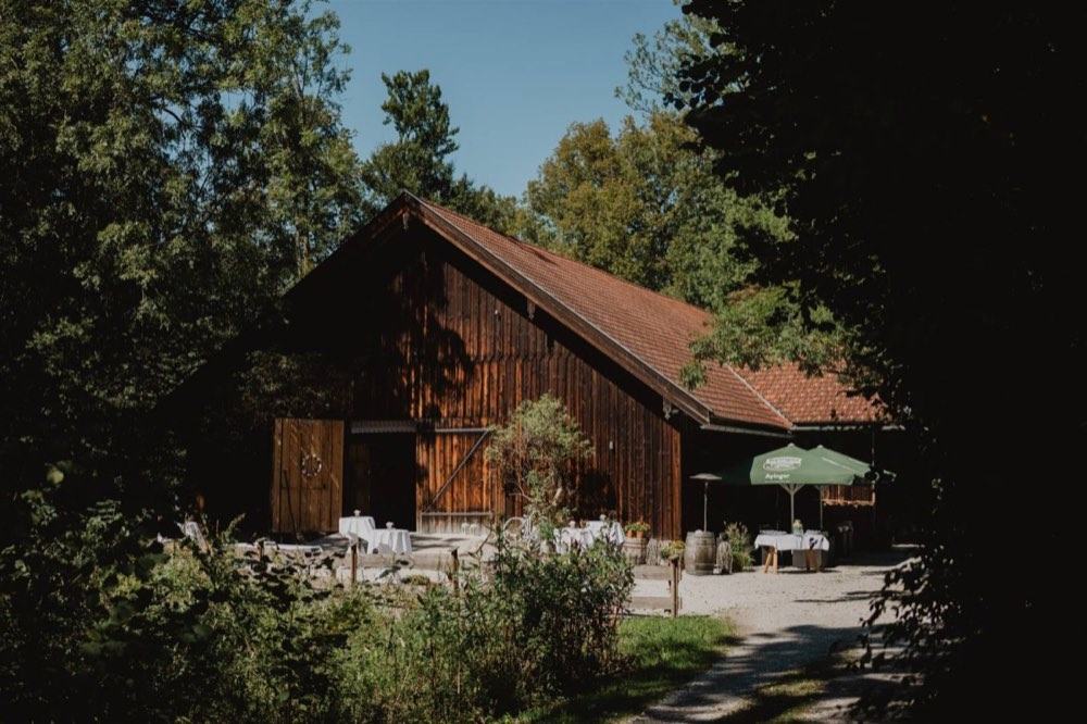 Die EVENTSCHEUNE Wallenburg von außen